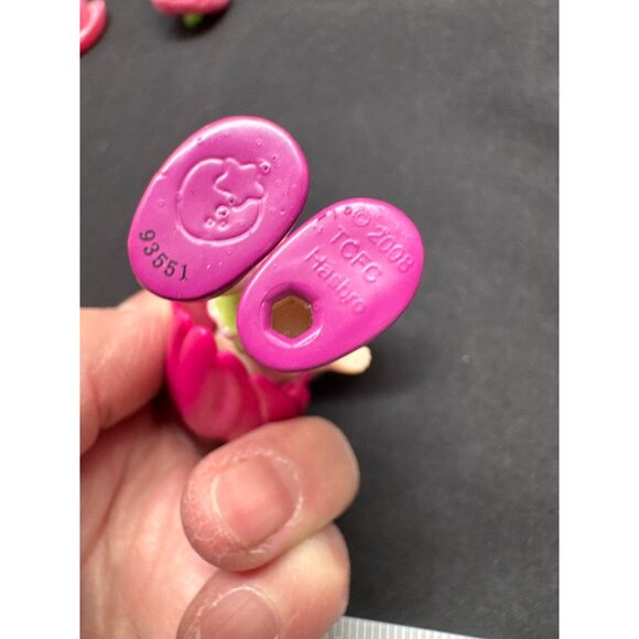 Strawberry Shortcake & Friends Mini Dolls 2008 TCFC Hasbro Green & Pink Outfits - Picture 10 of 11